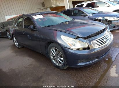 2009 INFINITI G37 JOURNEY Blue  Gasoline JNKCV61E69M309181 photo #1