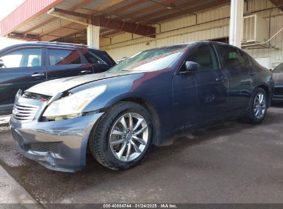 2009 INFINITI G37 JOURNEY Blue  Gasoline JNKCV61E69M309181 photo #3