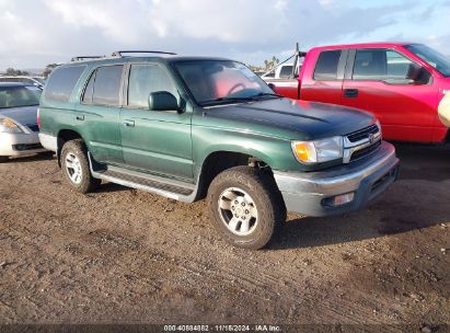 2002 TOYOTA 4RUNNER SR5 V6 Green  Gasoline JT3GN86RX20229751 photo #1