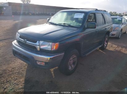 2002 TOYOTA 4RUNNER SR5 V6 Green  Gasoline JT3GN86RX20229751 photo #3