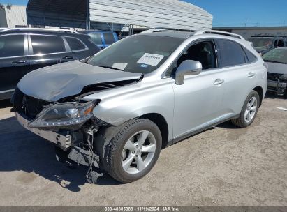 2015 LEXUS RX 350 Silver  Gasoline 2T2ZK1BA2FC165927 photo #3