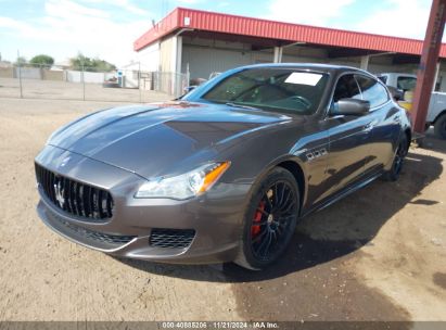 2015 MASERATI QUATTROPORTE GTS Gray  Gasoline ZAM56PPA2F1141369 photo #3