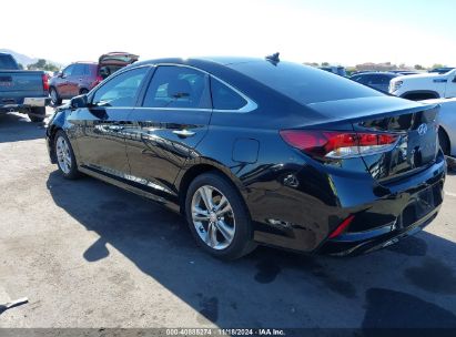 2018 HYUNDAI SONATA SEL Black  Gasoline 5NPE34AF0JH656467 photo #4