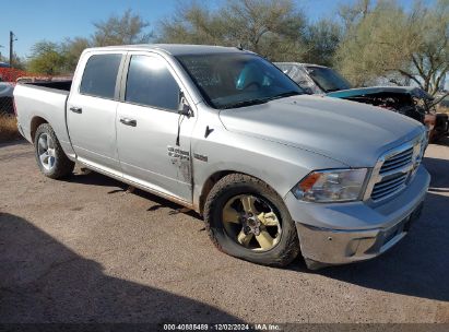 2018 RAM 1500 BIG HORN  4X4 5'7 BOX Silver  Gasoline 3C6RR7LT8JG140426 photo #1