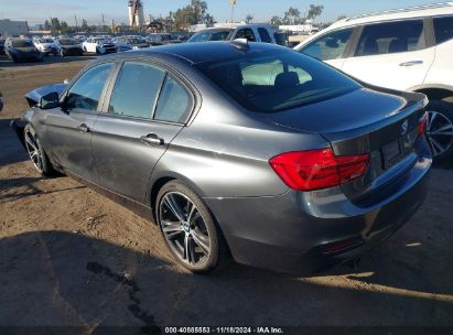 2018 BMW 320I Gray  Gasoline WBA8A9C58JAH13624 photo #4