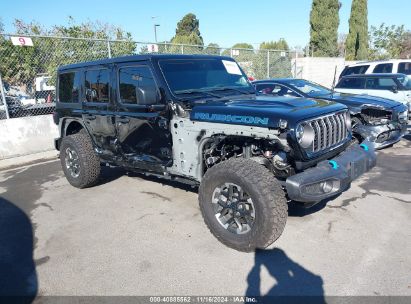 2024 JEEP WRANGLER 4XE RUBICON 4XE Black  Hybrid 1C4RJXR69RW145794 photo #1