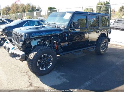 2024 JEEP WRANGLER 4XE RUBICON 4XE Black  Hybrid 1C4RJXR69RW145794 photo #3