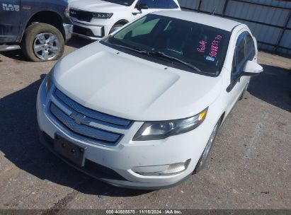 2013 CHEVROLET VOLT White  Hybrid 1G1RB6E46DU110851 photo #3