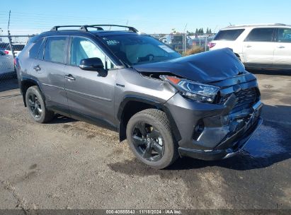 2021 TOYOTA RAV4 HYBRID XSE Gray  Hybrid 4T3E6RFV6MU046283 photo #1