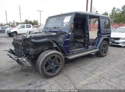 2013 MERCEDES-BENZ G 63 AMG 4MATIC Blue  Gasoline WDCYC7DF7DX210779 photo #3