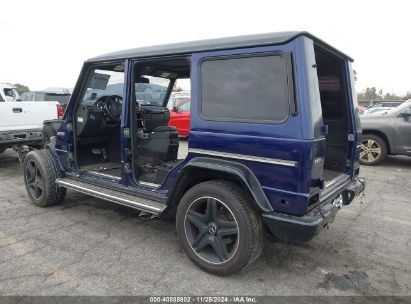 2013 MERCEDES-BENZ G 63 AMG 4MATIC Blue  Gasoline WDCYC7DF7DX210779 photo #4