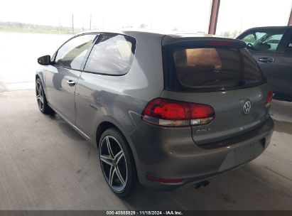 2010 VOLKSWAGEN GOLF 2-DOOR Gray  Gasoline WVWBA7AJ7AW303152 photo #4