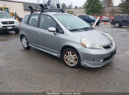 2008 HONDA FIT SPORT Silver  Gasoline JHMGD37658S005899 photo #1