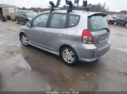 2008 HONDA FIT SPORT Silver  Gasoline JHMGD37658S005899 photo #4