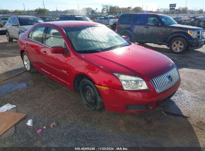 2007 MERCURY MILAN I4 Maroon  Gasoline 3MEHM07Z57R621559 photo #1