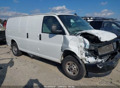 2023 GMC SAVANA CARGO RWD 2500 REGULAR WHEELBASE WORK VAN White  Gasoline 1GTW7AFPXP1162688 photo #1