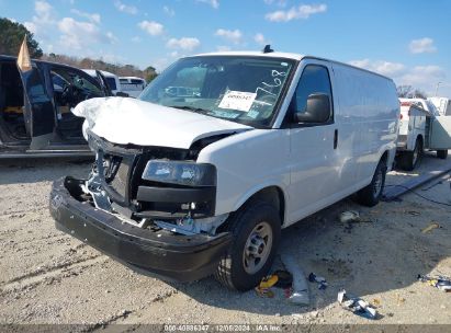 2023 GMC SAVANA CARGO RWD 2500 REGULAR WHEELBASE WORK VAN White  Gasoline 1GTW7AFPXP1162688 photo #3