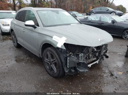 2019 AUDI SQ5 3.0T PREMIUM Gray  Gasoline WA1B4AFY0K2138249 photo #1