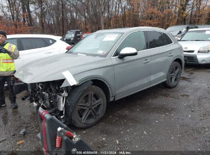 2019 AUDI SQ5 3.0T PREMIUM Gray  Gasoline WA1B4AFY0K2138249 photo #3