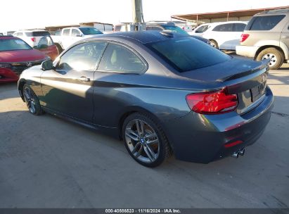 2018 BMW 230I Gray  Gasoline WBA2J1C5XJVD09384 photo #4