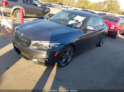 2018 BMW 230I Gray  Gasoline WBA2J1C5XJVD09384 photo #3