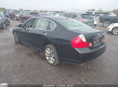 2007 INFINITI M35X Black  Gasoline JNKAY01F37M460562 photo #4