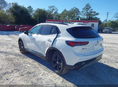 2021 BUICK ENVISION FWD ESSENCE White  Gasoline LRBFZNR43MD087389 photo #4