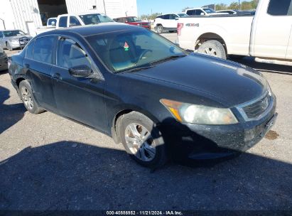 2009 HONDA ACCORD 2.4 LX-P Black  Gasoline 1HGCP26449A106023 photo #1