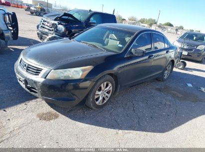 2009 HONDA ACCORD 2.4 LX-P Black  Gasoline 1HGCP26449A106023 photo #3