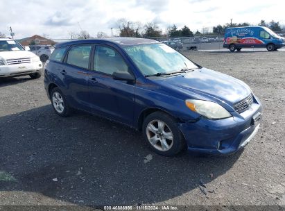 2006 TOYOTA MATRIX XR Blue  Gasoline 2T1KR30E16C593412 photo #1