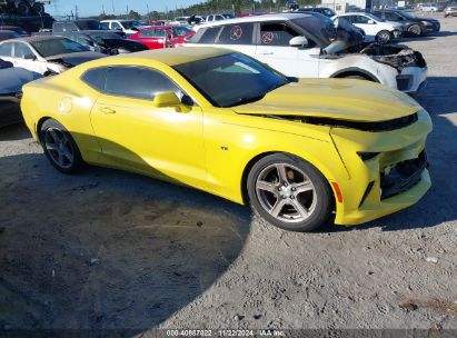 2016 CHEVROLET CAMARO 1LT Yellow  Gasoline 1G1FB1RX9G0182164 photo #1