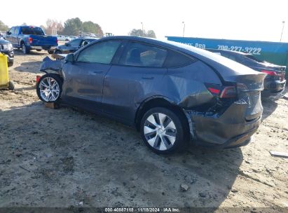 2023 TESLA MODEL Y AWD/LONG RANGE DUAL MOTOR ALL-WHEEL DRIVE Gray  Electric 7SAYGDEE7PA156106 photo #4