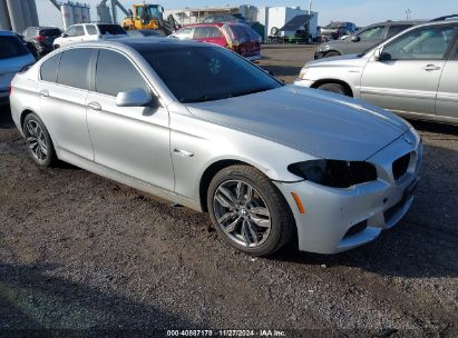 2011 BMW 535I XDRIVE Silver  Gasoline WBAFU7C53BC872864 photo #1