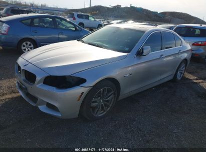 2011 BMW 535I XDRIVE Silver  Gasoline WBAFU7C53BC872864 photo #3