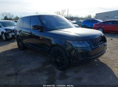 2022 LAND ROVER RANGE ROVER P525 WESTMINSTER Black  Gasoline SALGS2SE9NA469742 photo #1