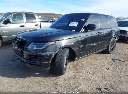 2022 LAND ROVER RANGE ROVER P525 WESTMINSTER Black  Gasoline SALGS2SE9NA469742 photo #3