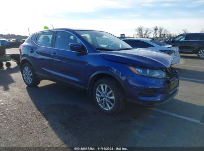 2022 NISSAN ROGUE SPORT S AWD XTRONIC CVT Blue  Gasoline JN1BJ1AW4NW475138 photo #1