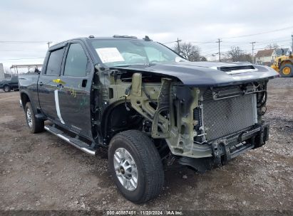 2024 CHEVROLET SILVERADO 2500HD 4WD  STANDARD BED LT Gray  Gasoline 1GC4YNE71RF128514 photo #1