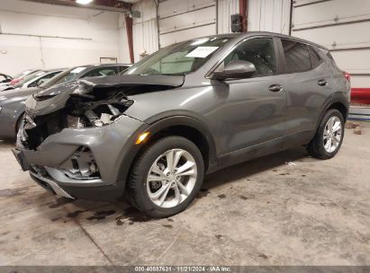 2022 BUICK ENCORE GX AWD PREFERRED Gray  Gasoline KL4MMCSL1NB057120 photo #3