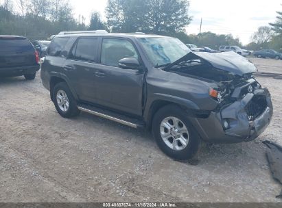 2015 TOYOTA 4RUNNER SR5 PREMIUM Gray  Gasoline JTEZU5JRXF5090318 photo #1