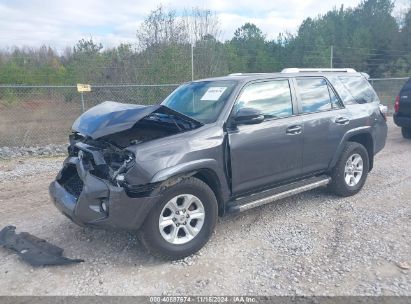 2015 TOYOTA 4RUNNER SR5 PREMIUM Gray  Gasoline JTEZU5JRXF5090318 photo #3