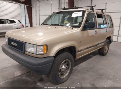 1992 ISUZU TROOPER S Gold  Gasoline JACDH58V6N7904794 photo #3