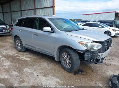 2013 INFINITI JX35 Silver  Gasoline 5N1AL0MN3DC338445 photo #1