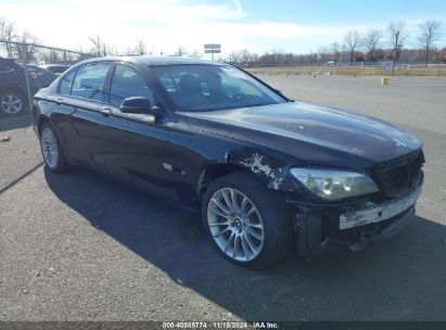 2013 BMW 750LI XDRIVE Black  Gasoline WBAYF8C58DD140445 photo #1