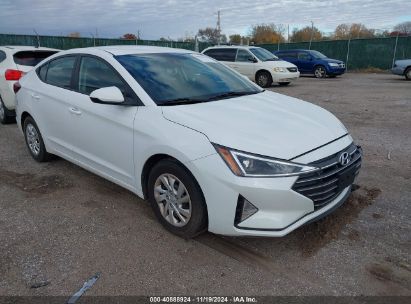 2020 HYUNDAI ELANTRA SE White  Gasoline 5NPD74LFXLH543514 photo #1