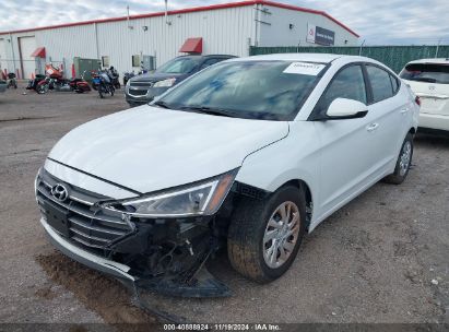 2020 HYUNDAI ELANTRA SE White  Gasoline 5NPD74LFXLH543514 photo #3