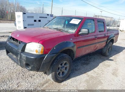 2002 NISSAN FRONTIER XE-V6 Red  Gasoline 1N6ED27Y02C345108 photo #3