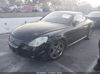 2005 LEXUS SC 430 Black  Gasoline JTHFN48YX50064534 photo #3