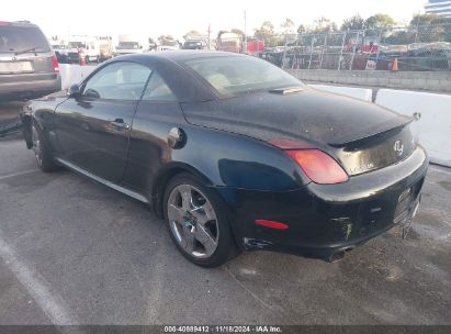 2005 LEXUS SC 430 Black  Gasoline JTHFN48YX50064534 photo #4