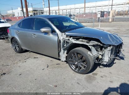 2018 LEXUS IS 300 Gray  Gasoline JTHBA1D23J5078900 photo #1